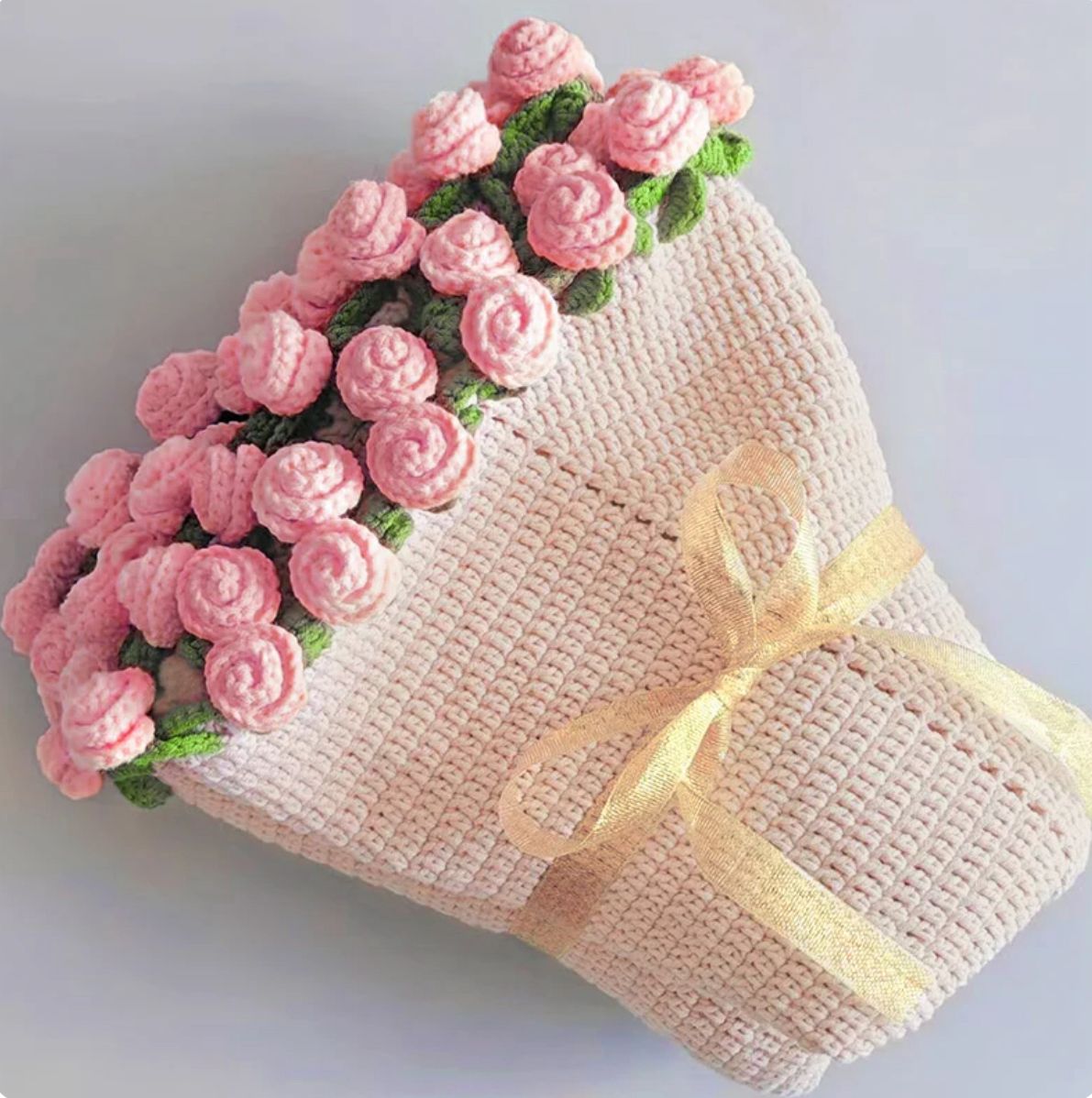 Handmade Flower Blankets